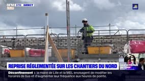 Dans le Nord, plusieurs entreprises du BTP ont d'ores et déjà redémarré leurs chantiers dans le respect des règles sanitaires