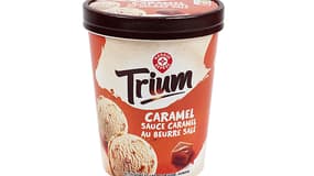 Ce pot de crème glacée caramel salé Leclerc est rappelé.