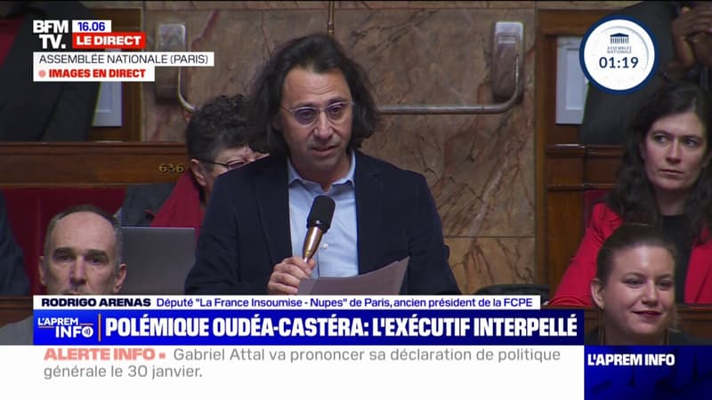 Rodrigo Arenas (LFI) à Oudéa-Castéra: 