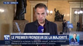 Député LaREM frondeur : "Sur la question du budget, le compte n'y est pas" explique Sébastien Nadot