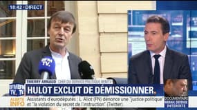 Nicolas Hulot: "Je suis 100% en phase" avec le chef du gouvernement