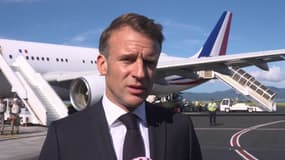 Emmanuel Macron à Mayotte le 21 avril 2025 
