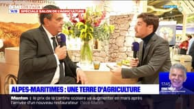 Salon de l'agriculture 2024:"Toutes les filières sont représentées" explique le président de la Chambre d'Agriculture des Alpes-Maritimes