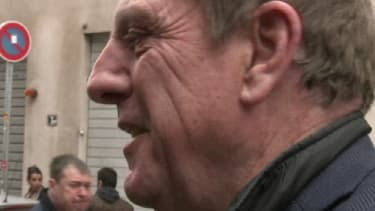 Alexandre Guérini, frère du sénateur Jean-Noël, à la sortie du palais de justice de Marseille le 4 avril 2013.