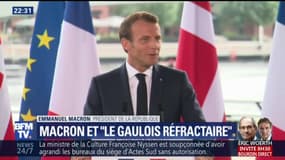 Macron et "le Gaulois réfractaire": débuts d'une polémique