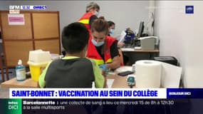 Saint-Bonnet: vaccination au sein d'un collège