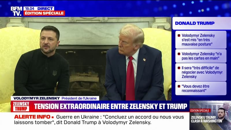 Guerre en Ukraine: Volodymyr Zelensky assure que le soutien des États-Unis est 