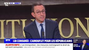 Bruno Retailleau, président du groupe LR à l'Assemblée nationale, sur la loi immigration censurée: "Il y a une forme de colère"