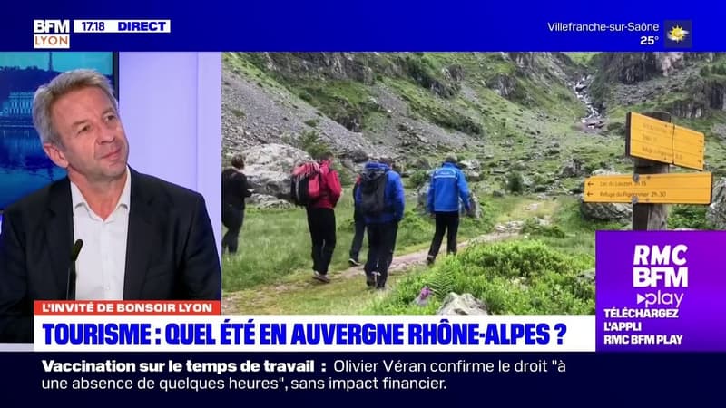 Lionel Flasseur, directeur général d'Auvergne-Rhône-Alpes Tourisme, invité de Bonsoir Lyon