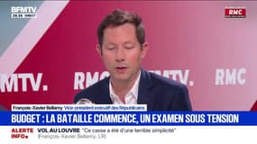 Suspension de la réforme des retraites: pour François-Xavier Bellamy (LR), le gouvernement a "cédé une folie totale pour l'avenir aux Socialistes"