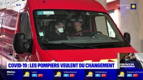 Covid-19 : les pompiers veulent du changement 