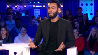 La Fouine sur le plateau de ONPC
