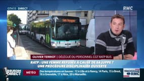 Un conducteur de bus refuse une voyageuse à cause de sa jupe? "C’est totalement faux", dément un agent RATP sur RMC 