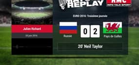 Russie-Pays de Galles (0-3), le Match Replay avec le son de RMC Sport