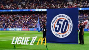 Logo Montpellier pour les 50 ans du club