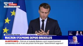 Emmanuel Macron: "La nature du processus d'élargissement de l'Union européenne ne me semble plus adapté"