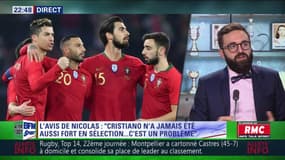 After Foot du samedi 24/03 – Partie 3/6 - L'avis tranché de Nicolas Vilas sur Cristiano Ronaldo
