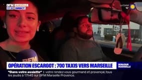 Marseille: les taxis mènent une opération escargot, le trafic perturbé