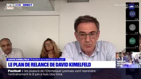 Métropole de Lyon: David Kimelfeld présente son plan de relance