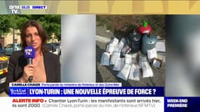 Lyon-Turin: "On a trouvé des marteaux, des bombonnes de gaz", lors de contrôles affirme Camille Chaize, porte-parole du ministère de l'Intérieur et des Outre-mer