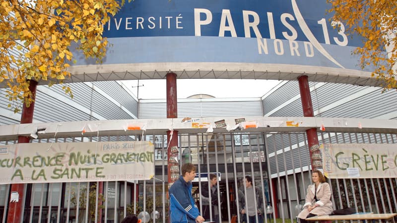 L'entrée de l'Université Paris 13.