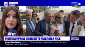 Nice: Brigitte Macron en visite pour clôturer l'opération Pièces Jaunes  