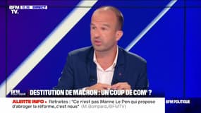 "Si le président de la République ne respecte pas le résultat des élections, il doit être soumis à une procédure de destitution", Manuel Bompard - 01/09