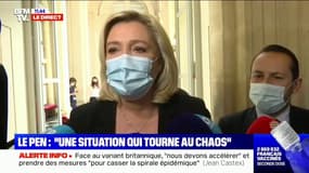 Marine Le Pen: "Le confinement généralisé est une mauvaise décision"