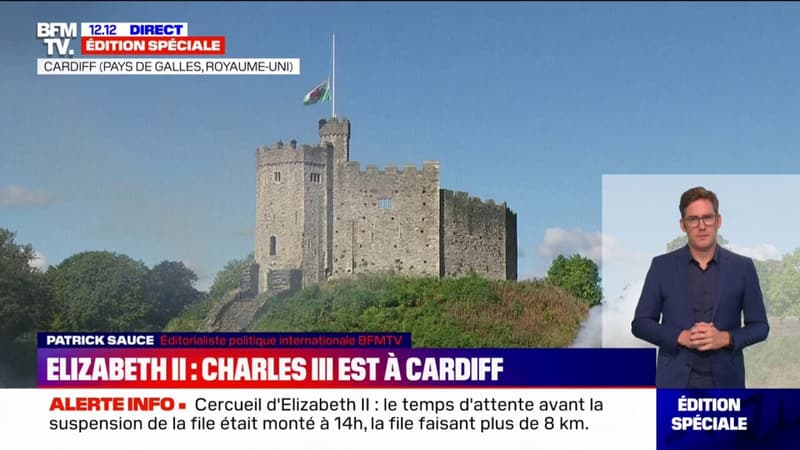 Le roi Charles III est arrivé à Cardiff pour sa première visite en tant que monarque