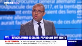 Harcèlement scolaire: "Nous progressons (...) il n'y a pas de baguette magique", explique Pap Ndiaye, ministre de l'Éducation nationale et de la Jeunesse 