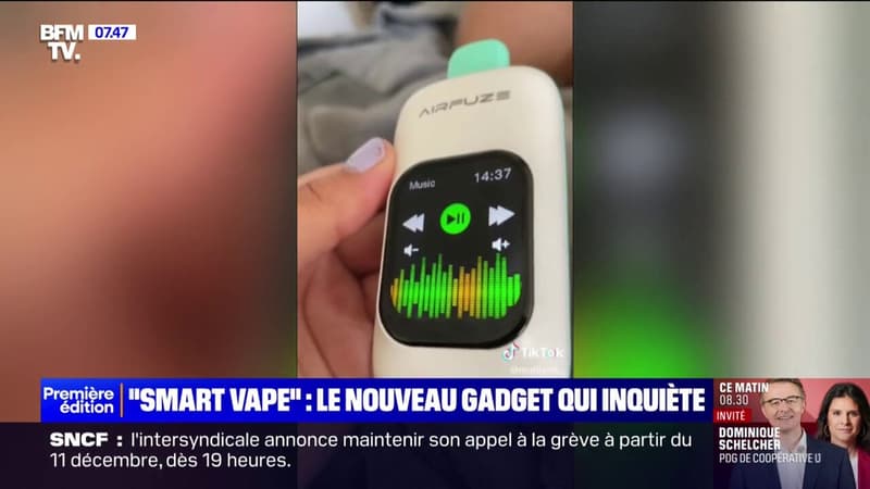 Smart vape: cette nouvelle cigarette électronique qui risque de rendre les ados accros