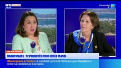 Josée Massi, maire de Toulon, évoque sa volonté de "remettre une police de quartier"