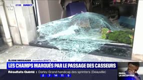 Quels sont les dégâts sur les Champs-Élysées (et aux abords) au lendemain de la défaite du PSG ?