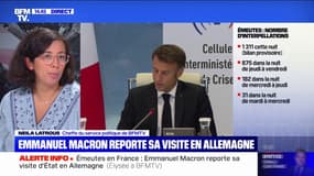 Émeutes en France: Emmanuel Macron reporte sa visite d'État en Allemagne 