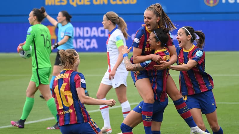 Ligue des champions féminine: fin du rêve pour le PSG, le Barça en finale