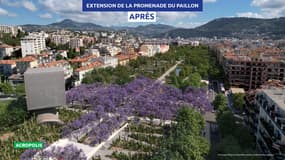 La future Promenade du Paillon, présentée en février 2022