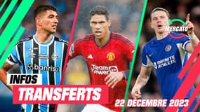 Suarez, Varane, Gallagher ... Les 5 infos mercato du 22 décembre à 13h