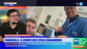 Marseille: cet entrepreneur qui équipe les civils ukrainiens avec des dons de policiers municipaux