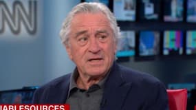 Robert de Niro sur le plateau de CNN