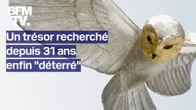 La "Chouette d'or", un trésor recherché depuis 31 ans a enfin été "déterré" 