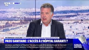 Pr Enrique Casalino (AP-HP): "En aucun cas, on ne refusera l'accès à un patient"