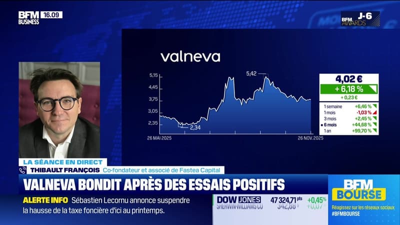 Valneva monte, succès de son candidat-vaccin contre la maladie de Lyme - 26/11
