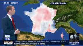 Encore des orages, moins nombreux et moins forts