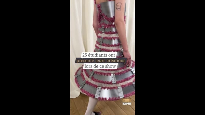 Le show des étudiants de l'Institut Français de la Mode ouvre la Fashion Week de Paris