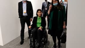 Cette fois, Karine Elharrar a pu accéder au site de la COP26.