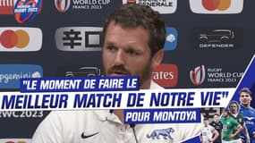 Argentine-Nouvelle-Zélande : "Le moment de faire le meilleur match de notre vie" pour Montoya