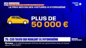 Paris: ces taxis qui roulent à l'hydrogène