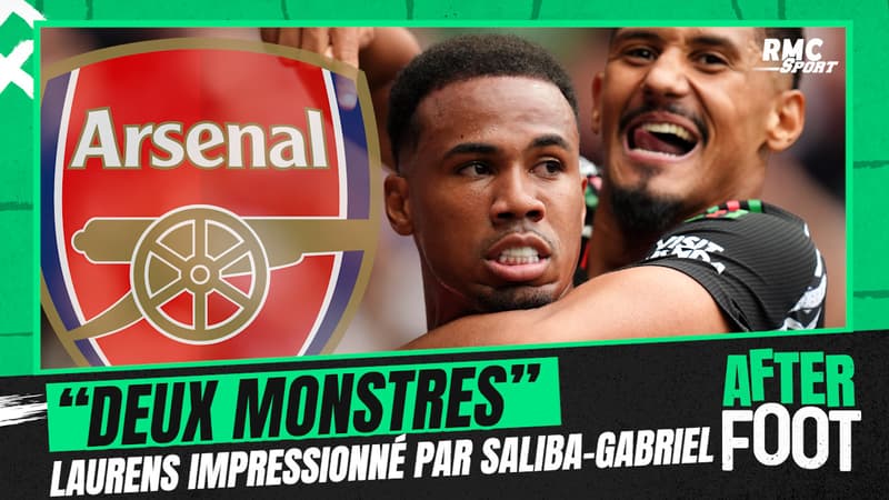 "La meilleure défense d'Europe", Laurens séduit par Arsenal et son duo Gabriel-Saliba