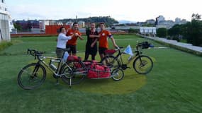 Théo Rohfritsch et Simon Valdenaire en Slovénie