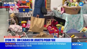Lyon: des cabas de jouets pour 10 euros dans le 7e arrondissement
